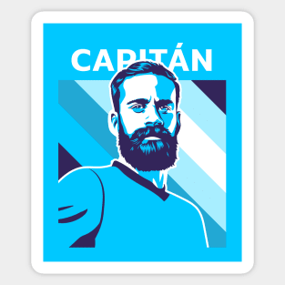 Alex Brosque, El Capitán Sticker